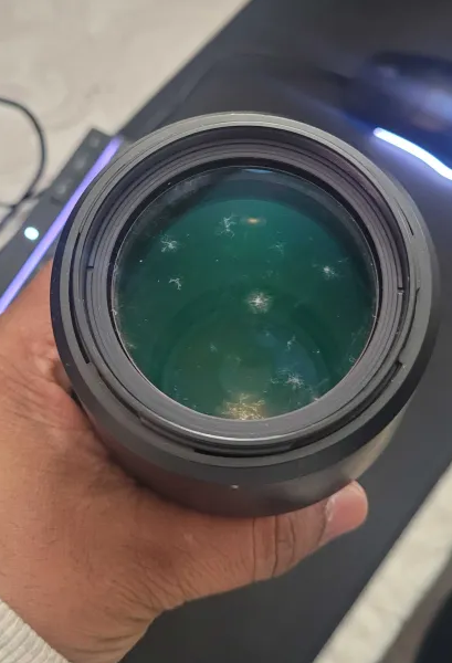Fungi in lens