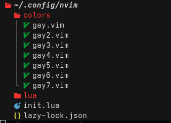 colors directory